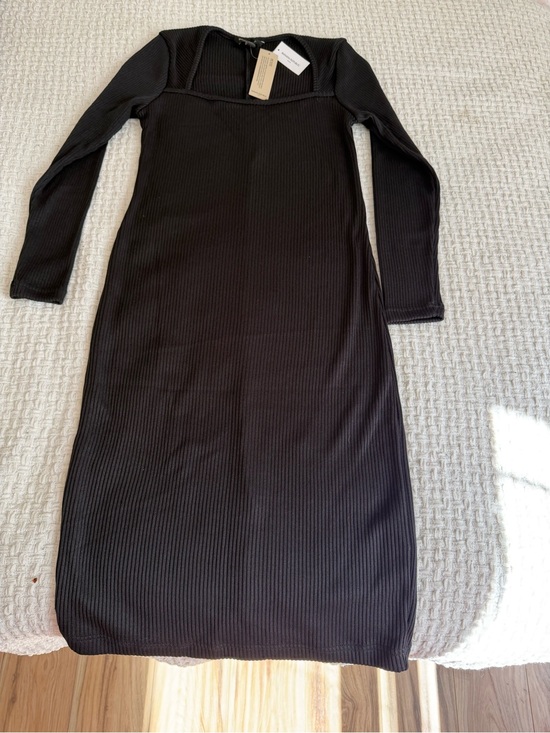Banana Republic Dresses & Skirts - Banana Republic Petite Sweetheart Marled Ribbed-Knit Dress